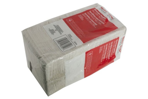 [WH4-D-GFH-4] Embossed Beverage Napkins, White10 x 10 Inch-8/500ct
