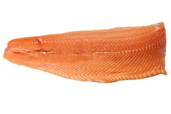 Salmon Atlantic Handcut Chile Frz  Fillet 4-5lb 