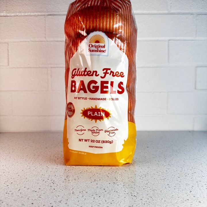 Original Sunshine bagels - plain gluten free