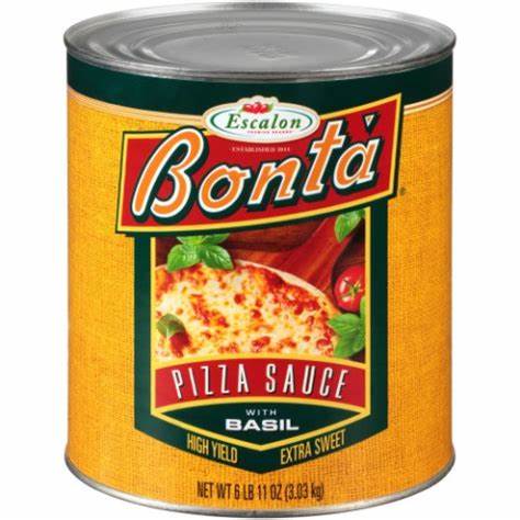 Bonta Pizza Sauce 6/10# Can