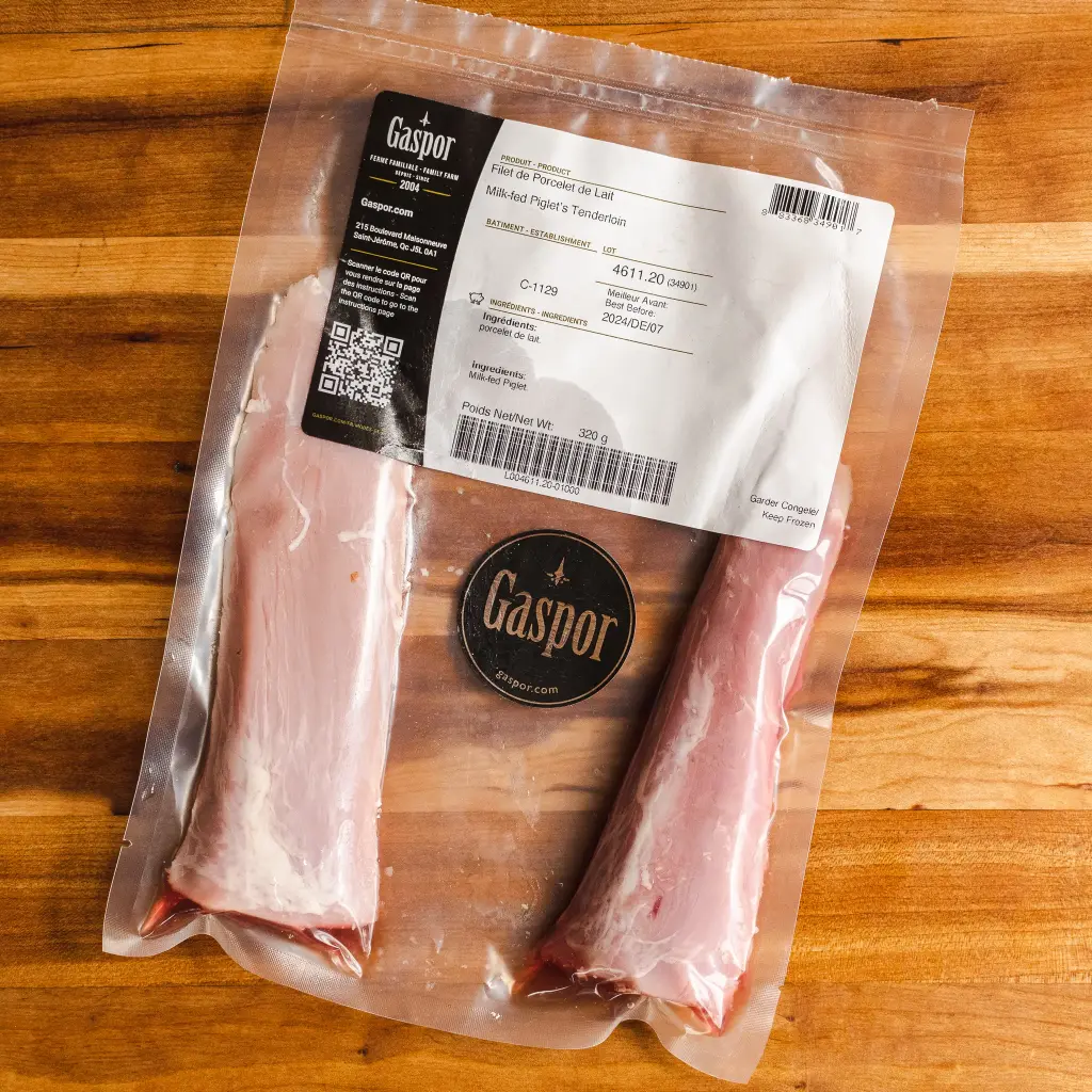 Milk Fed Porcelet Tenderloin 