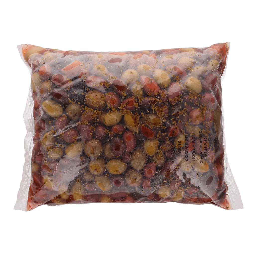 Olives Gourmet Greek Medley 5 lbs 

