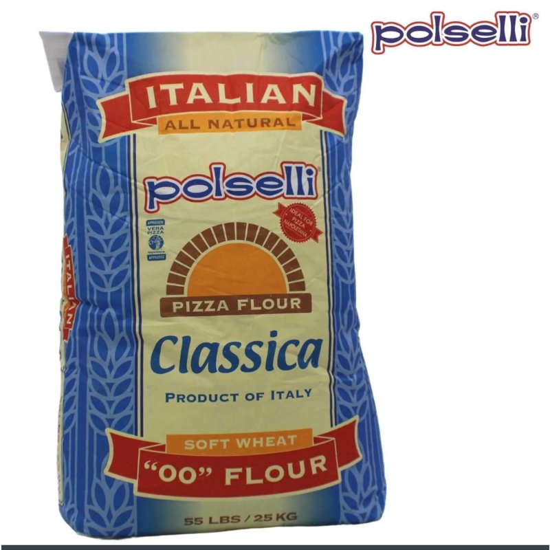 POLS Blue Pizza Flour 55lbs
