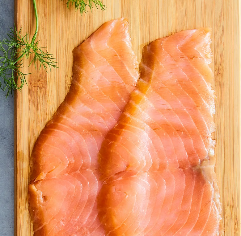 Cold Smoked Salmon Fillet 2-4 lbs Skin On
