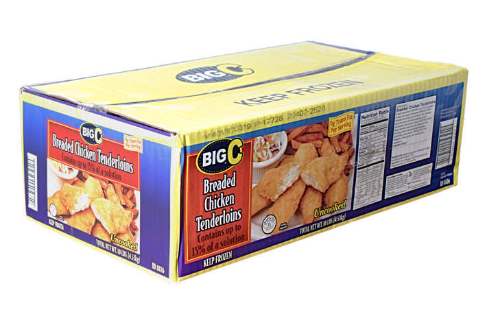 Breaded Chicken Tenders Fritters 10 lbs
