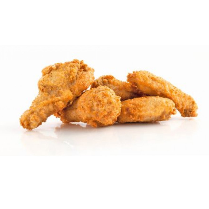 Spicy Crispy Breaded Chicken Wings 7.5 lbs