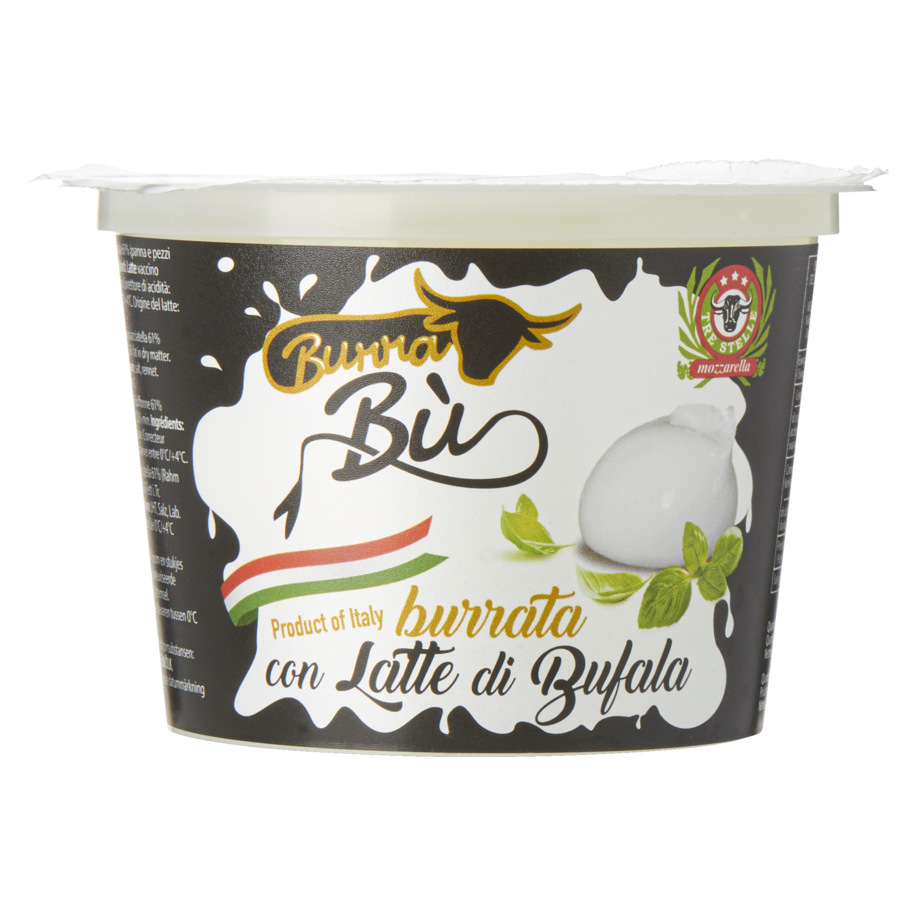 Burrata di Bufala Burrabu 125 gr

