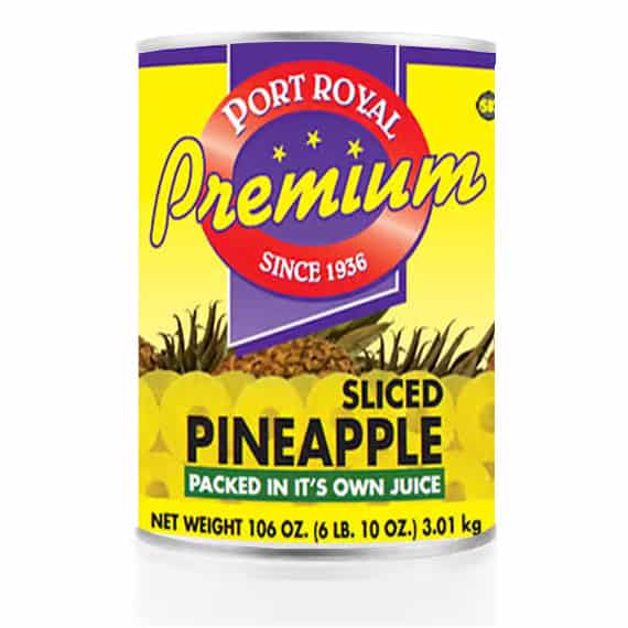 Port Royal Pineapple slices 6/10#