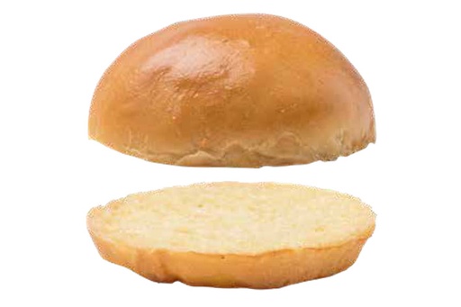[WH2-FZ-FSM-7-] Brioche Sliced Hamburger Bun 4"