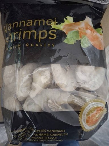 [Luit-Vannamei hlso Easy Peel 8/12 750g] Vannamei hlso Easy Peel 8/12 750g