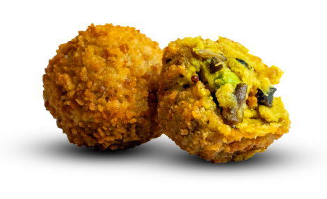 Mushroom Masala, Greens Balls CASE