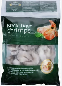 [Luit-Black Tiger Shrimp 16/20] Black Tiger Shrimp16/20-800 gr