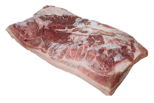[WH1-FZ-Carg-8] Pork Belly Sheet Ribbed Skin On- Yoreme