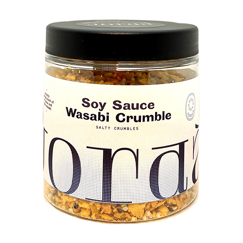 [PAT-Soy Sauce & Wasabi Crumble 175 gr] Soy Sauce & Wasabi Crumble 175 gr