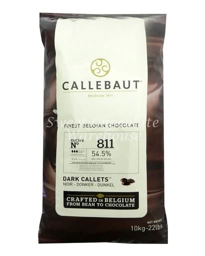 [Mai-Callebout Dark Chocolate 10 kg] Callebout Dark Chocolate 10 kg
