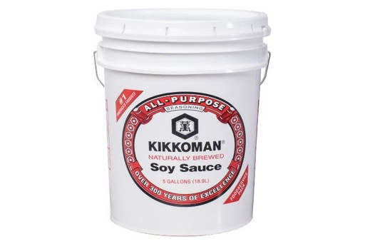 [FSM-SOY SAUCE KIKKOMAN 5 GAL-LITE] SOY SAUCE KIKKOMAN 5 GAL-LITE
