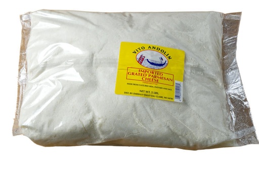 [FSM-Grated Parmesan Cheese 5 lbs] Grated Parmesan Cheese 5 lbs
